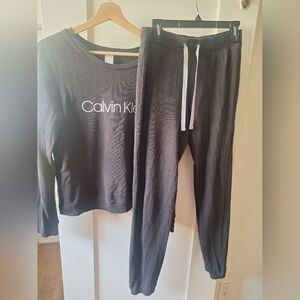 Calvin Klein Pajama Set Women's Small